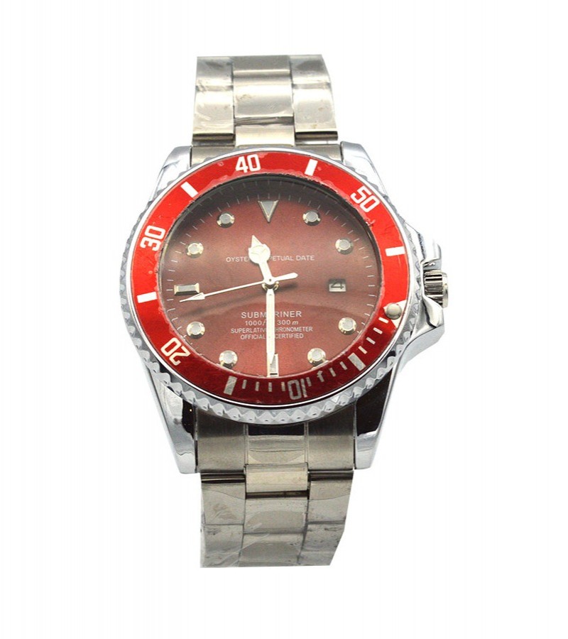 Red Dial Watch For Men