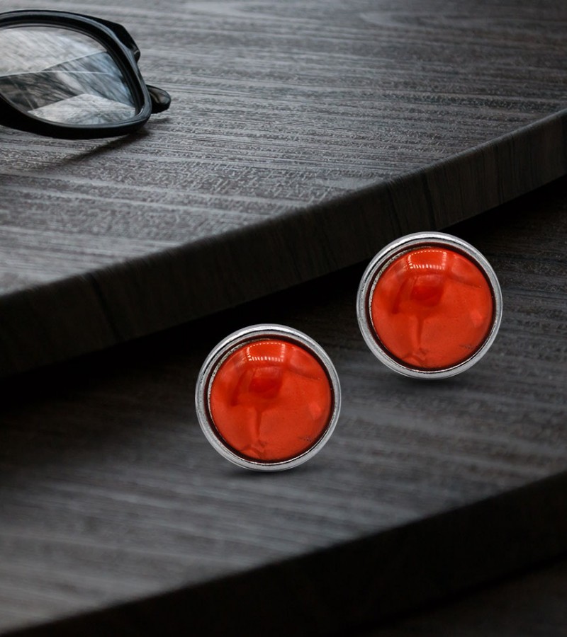 Red Stone Cufflink  MC1645