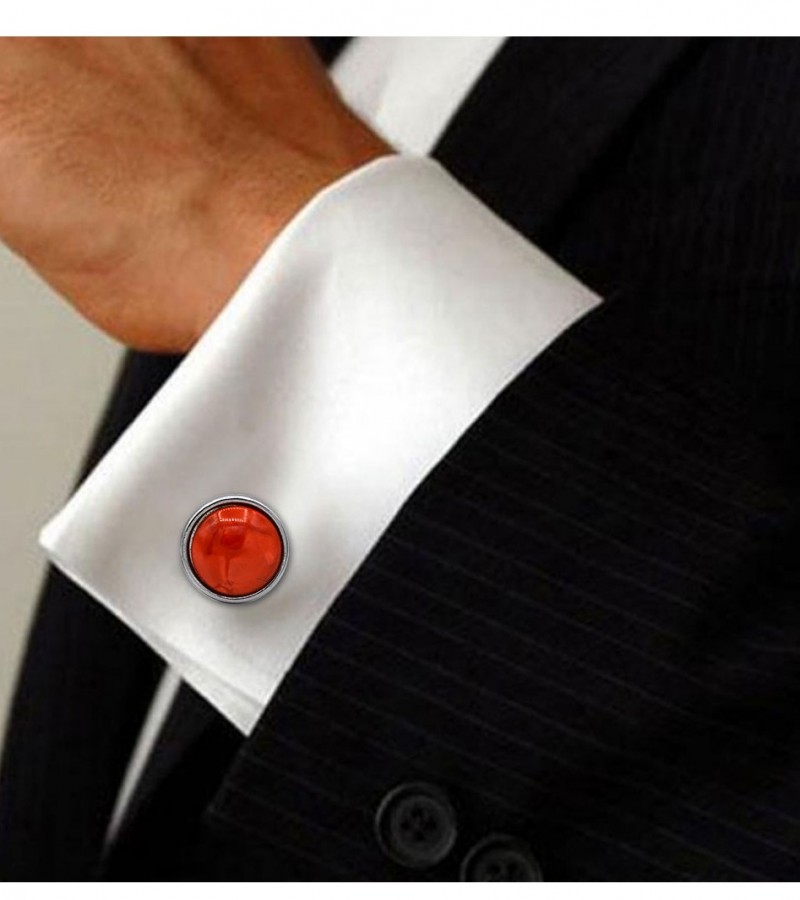 Red Stone Cufflink  MC1645