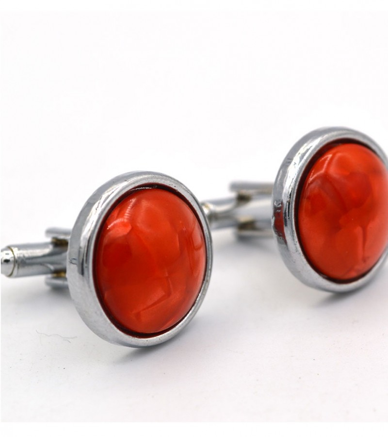 Red Stone Cufflink  MC1645