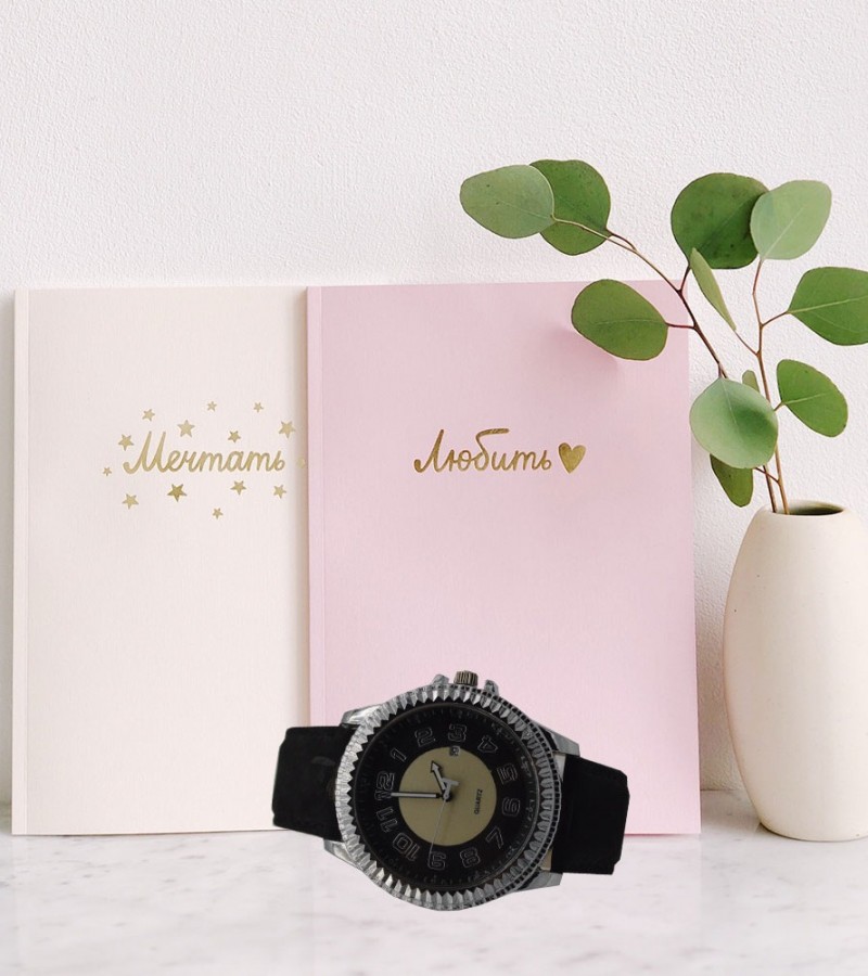 Round Shape Dial Watch For Men