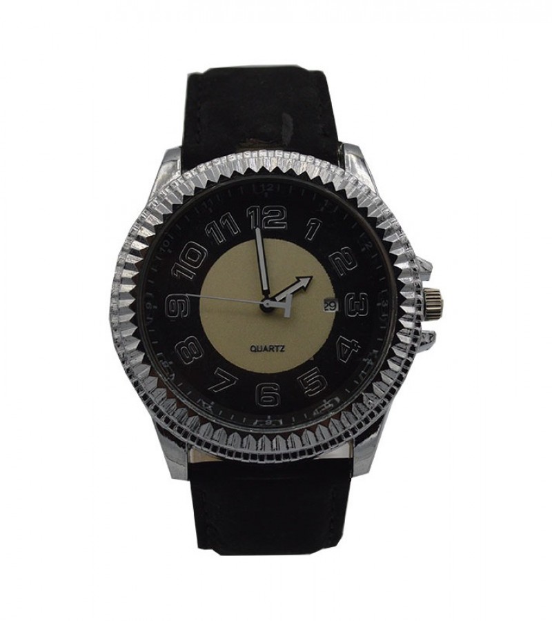 Round Shape Dial Watch For Men