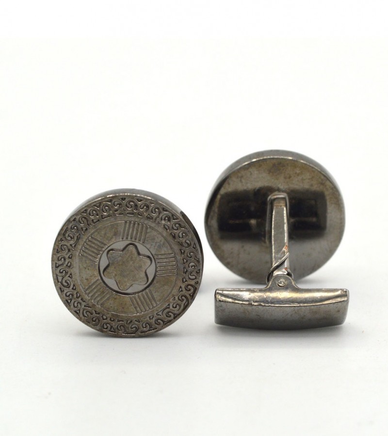 Round Star Shape Cufflinks  MC1654
