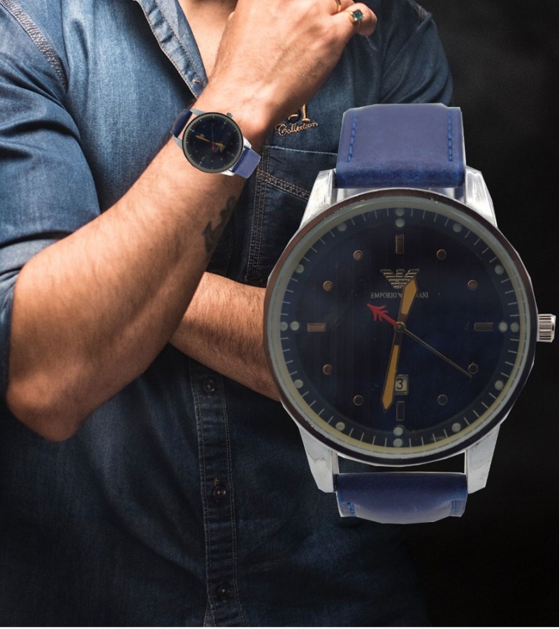 Royal Blue Watch For Men