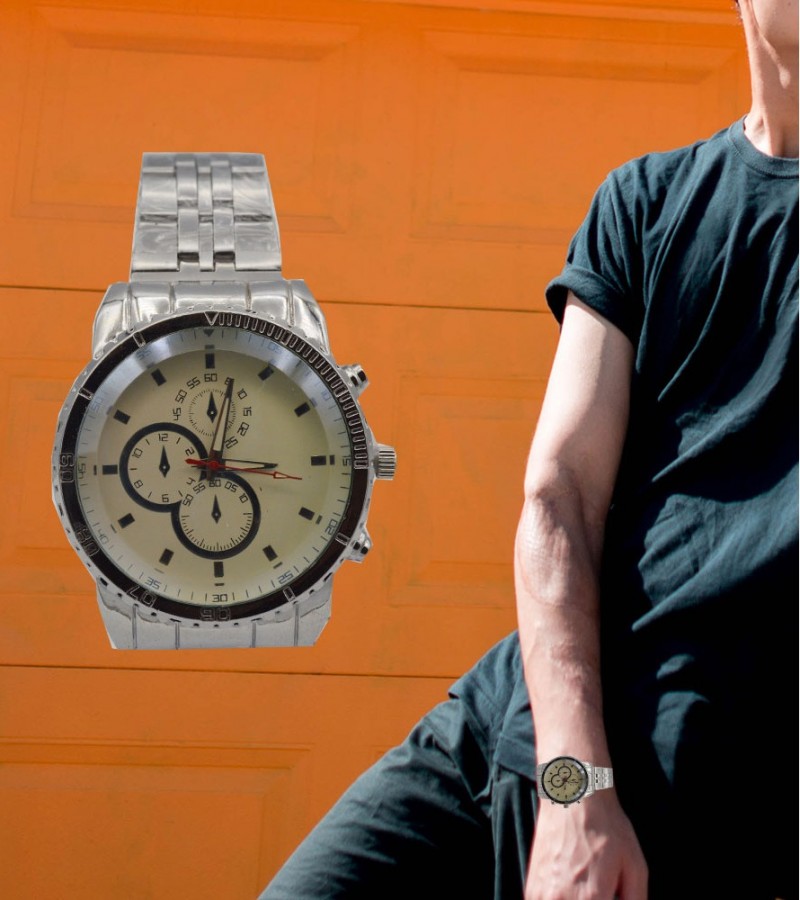 Simple Dial Watch For Men