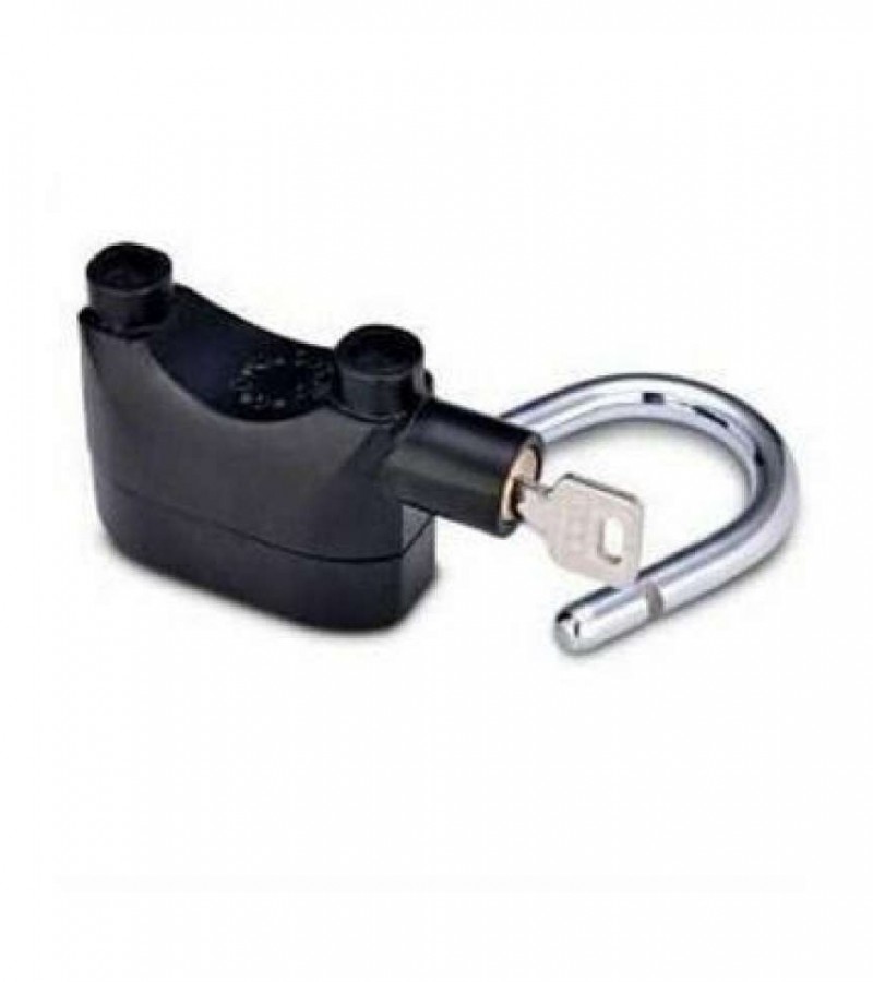 Smart Alarm Security Lock - Black & Silver