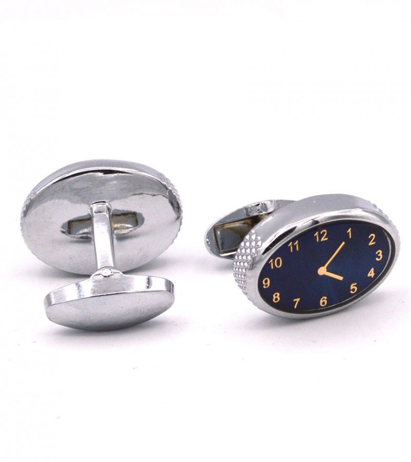 Stylish Black Stone Cufflinks  MC1575