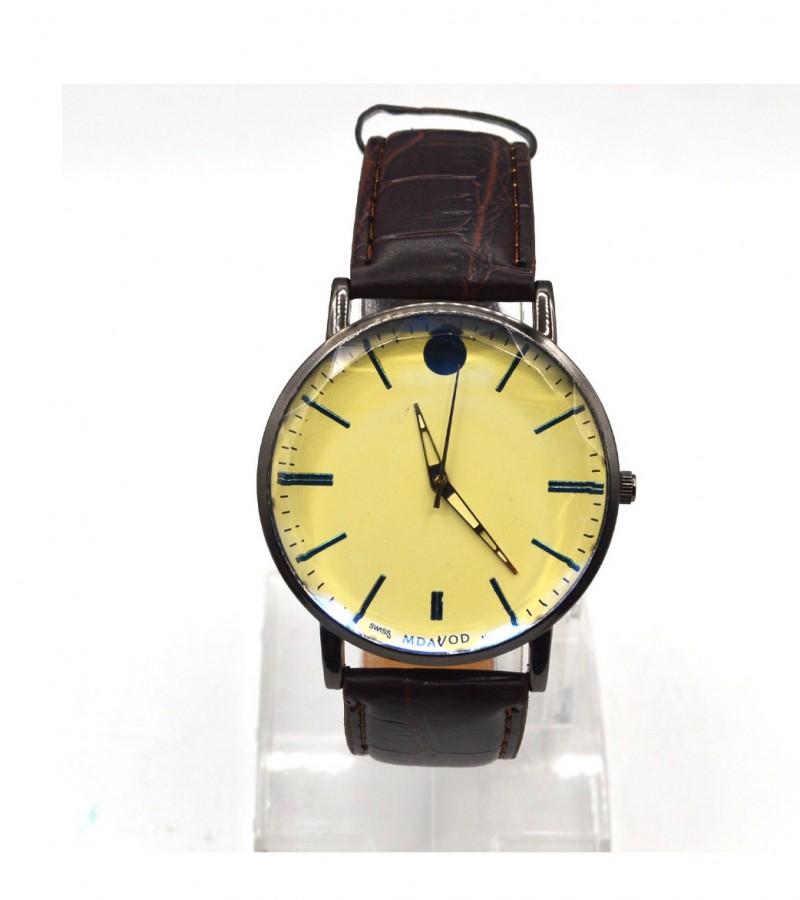 Stylish Black Strap Watch  MW1861