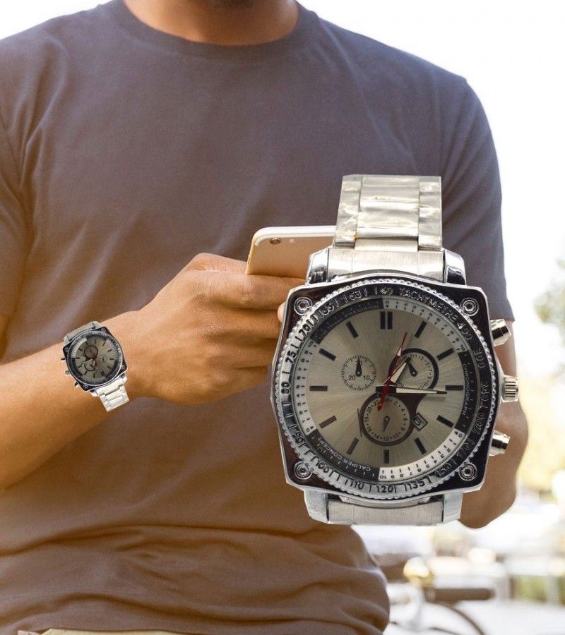Stylish & Dazzling 3 Chronograph Watch For Men