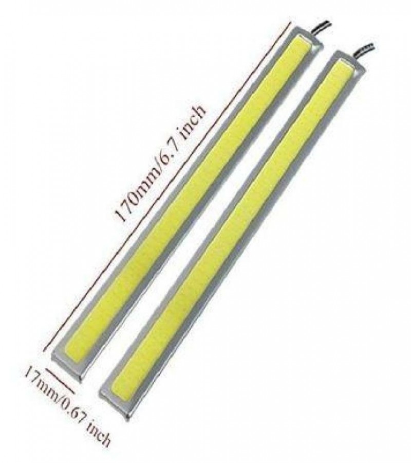 Waterproof Ultra-Thin Cob 2Pcs Led Daytime Running Light