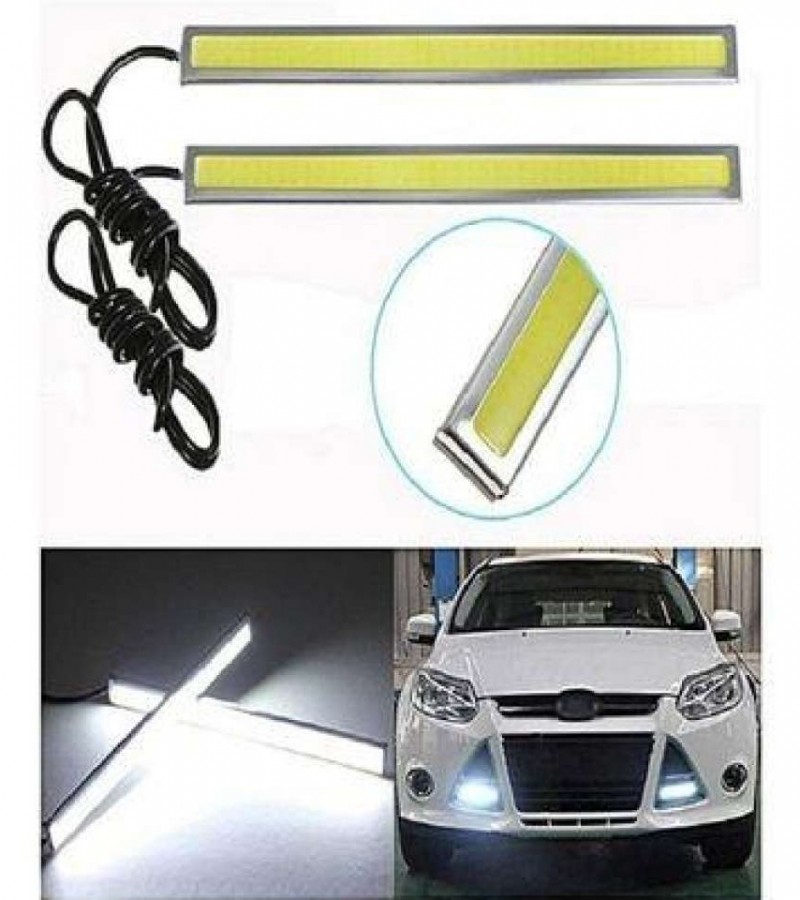 Waterproof Ultra-Thin Cob 2Pcs Led Daytime Running Light