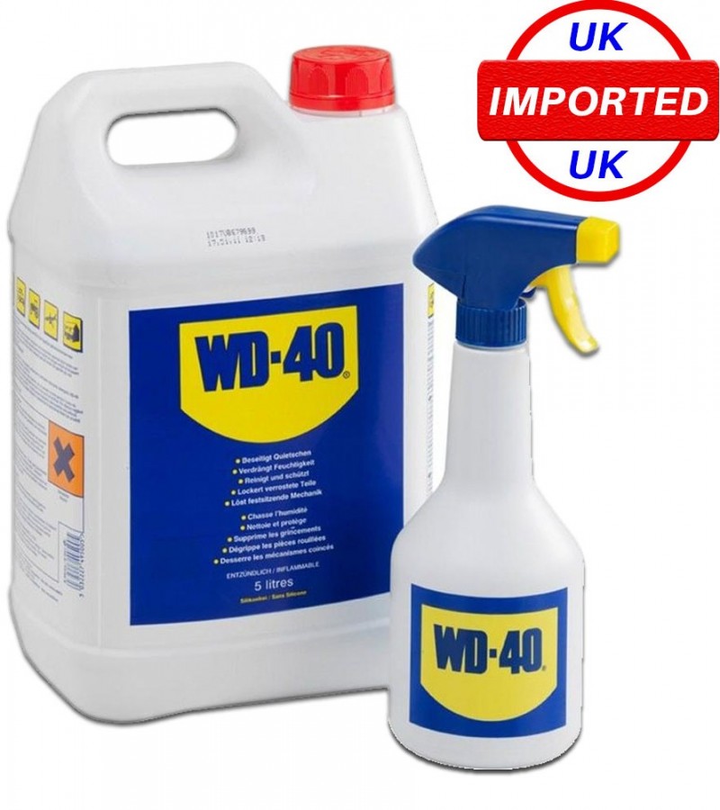 WD40 Multi Purpose Lubricant 5Ltr & Dispenser