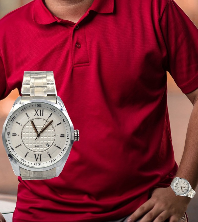 White Dial Hot Watch For Boys