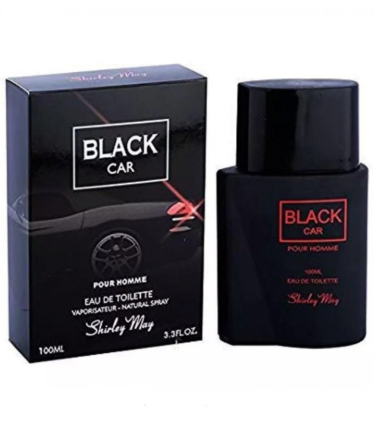 Shirley May Black Car Perfume For Men - 100 ml