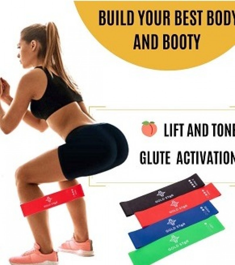 Best Home Gym Exercise Bands for Men and Women - Fitness Bands for legs, glutes, booty, strength, Pi