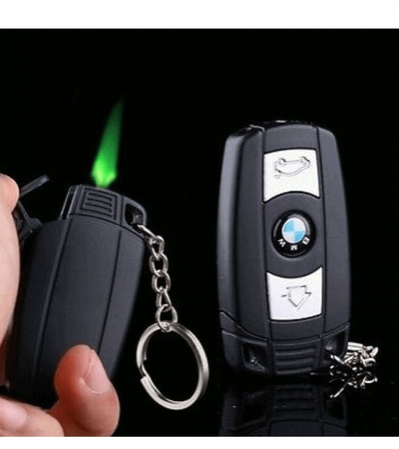 BMW Car Key Style Butane Gas Windproof Smoking Lighter