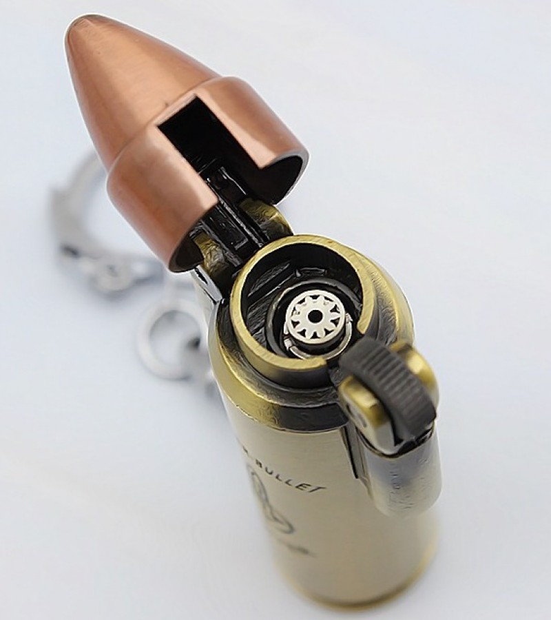 Bullet Torch Turbo Lighter Metal Butane Cigar Lighter Retro Gas Cigarette 1300 C Windproof