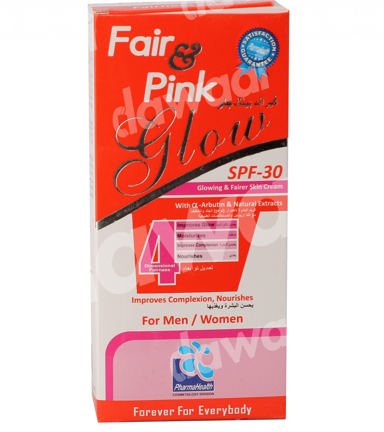 Fair & pink glow cream with SPF - 30