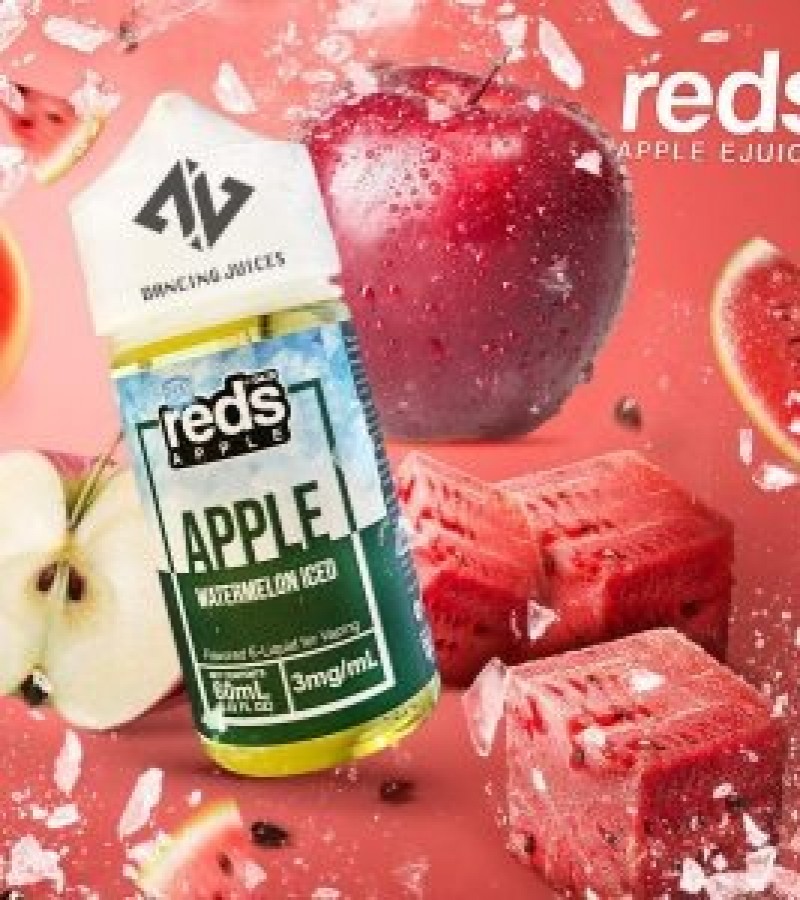 Iced Reds Watermelon Apple e-Juice 60ml - 3mg
