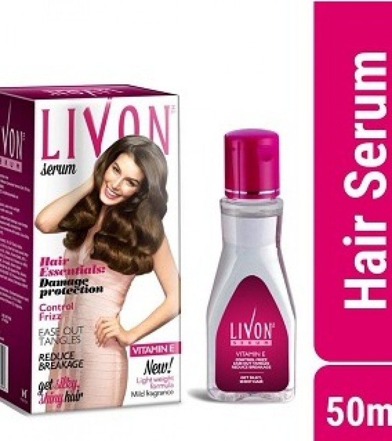 Livon Serum Silky Potion Detangling Hair Fluid (India) - 50 ml