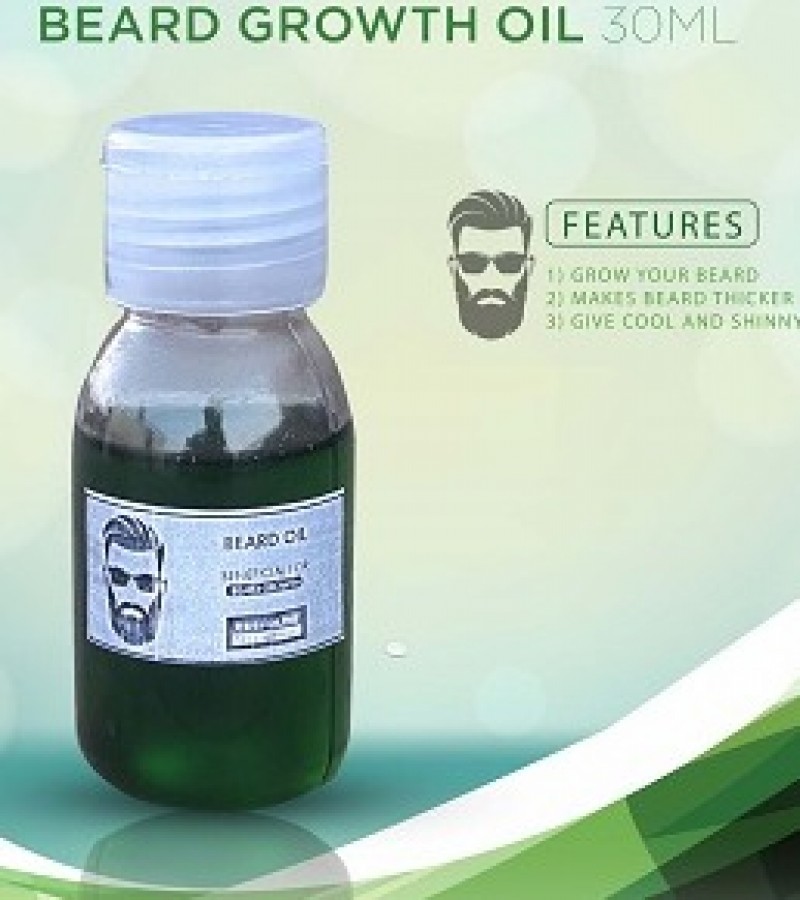 Mustache Beard Oil 100% Natural & Organics 30ml
