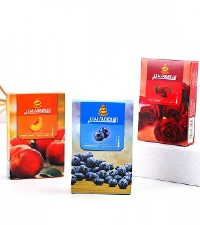 Pack of 3 Portable Mixed Flavors Al Fakher Hookah Flavor