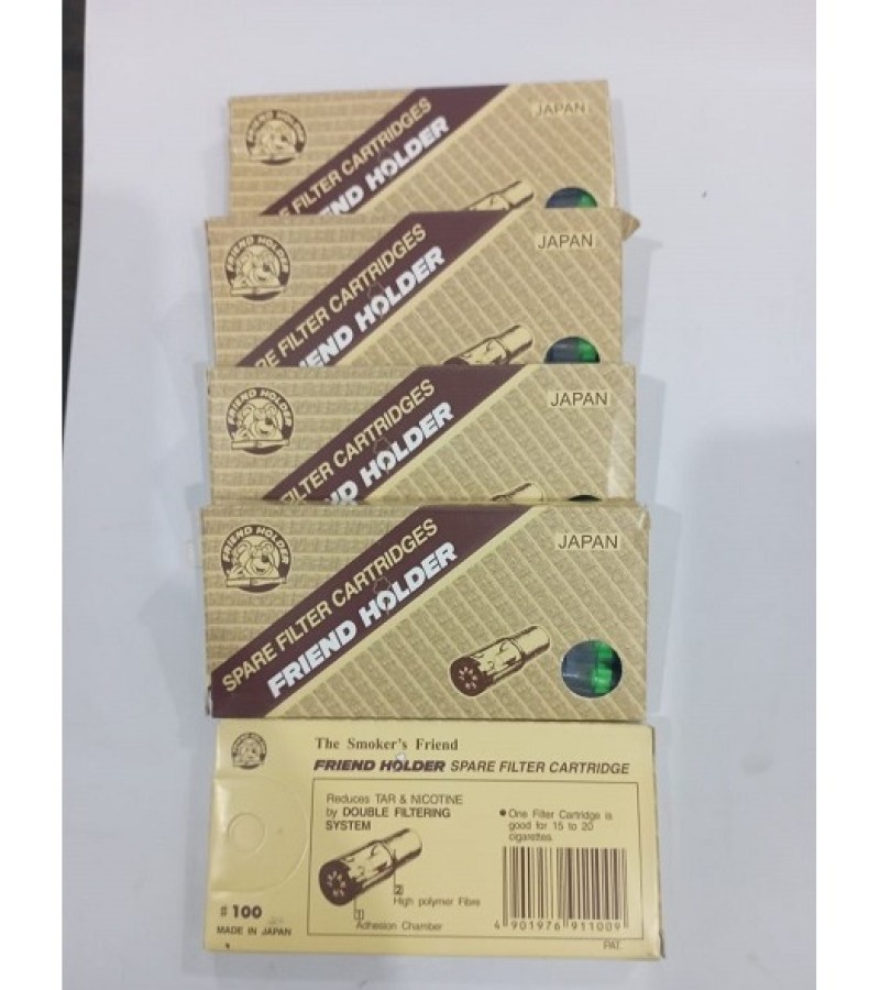 Original Pack of 5 FRIEND HOLDER  Spare Filter- UAE  Imported