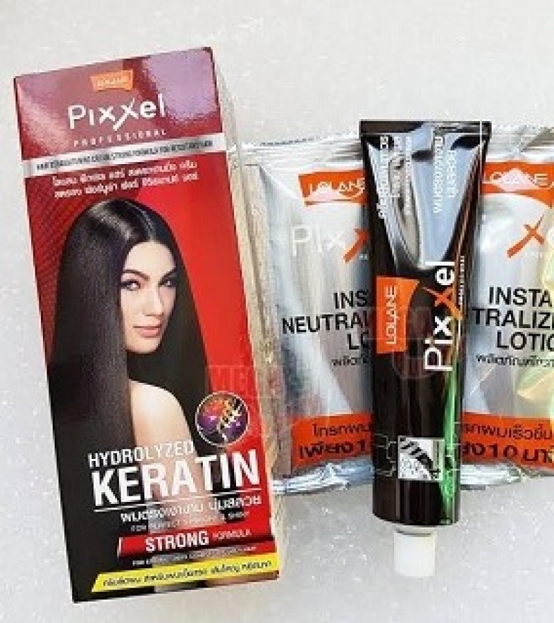 Pixxel Hydrolized Keratin Hair Straightening - Strong Formula