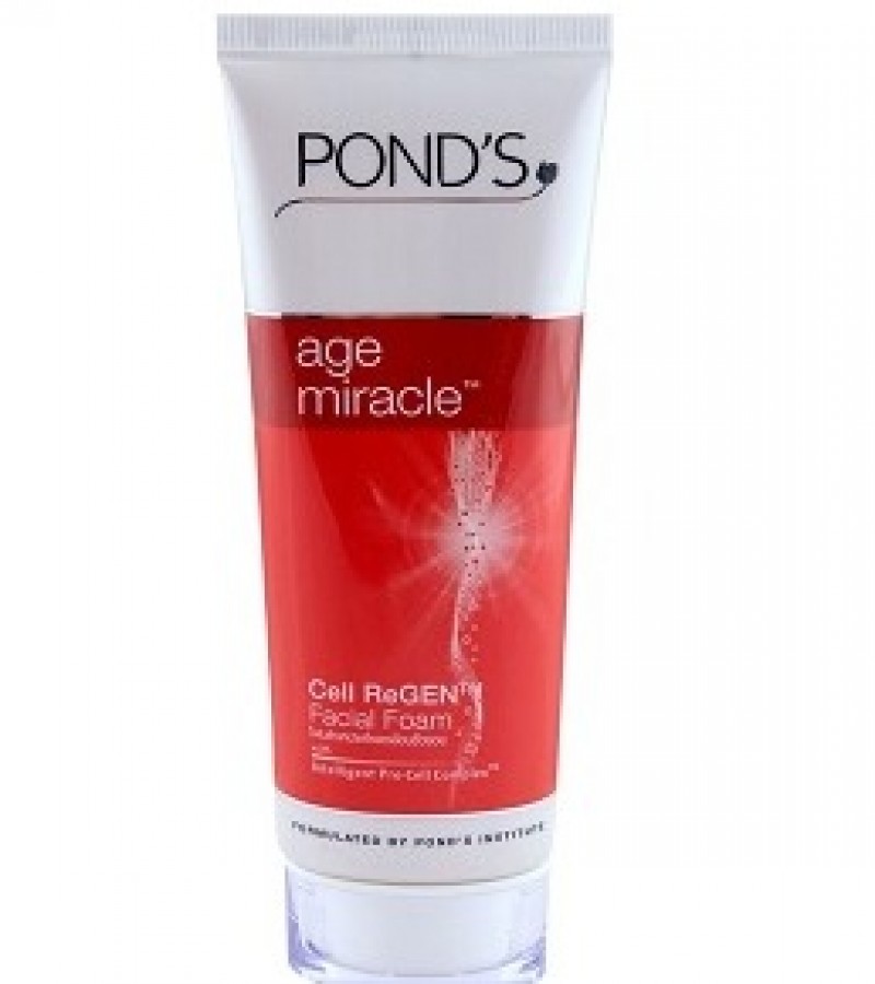 Ponds Age Miracle Facial Foam Face Wash 100ml
