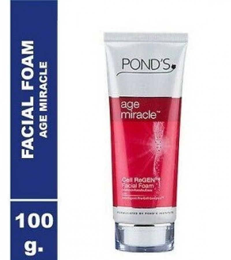 Ponds Age Miracle Facial Foam Face Wash 100ml