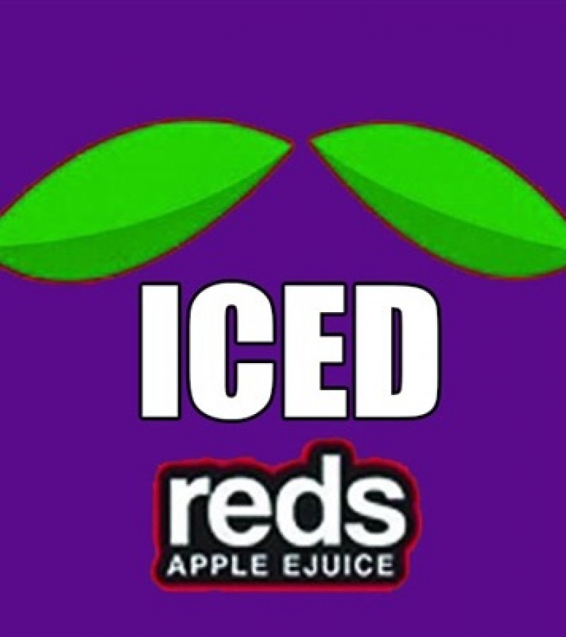 Reds Apple Iced E-Liquids Grape 60ml - 3 mg