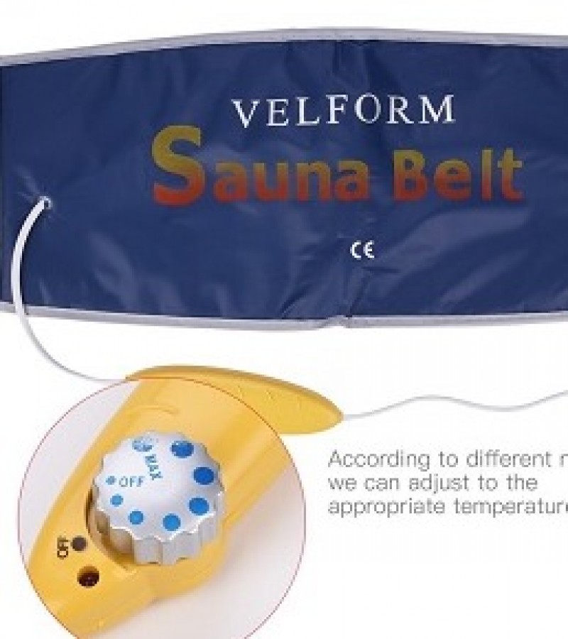 Sauna Belt Waist Trimmer Belt Automatic Electric VELFORM For Men and Women