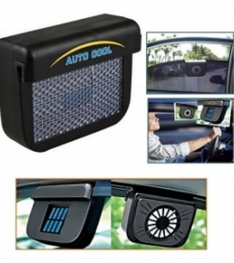 Solar Powered Car Window Cooling & Vent Fan