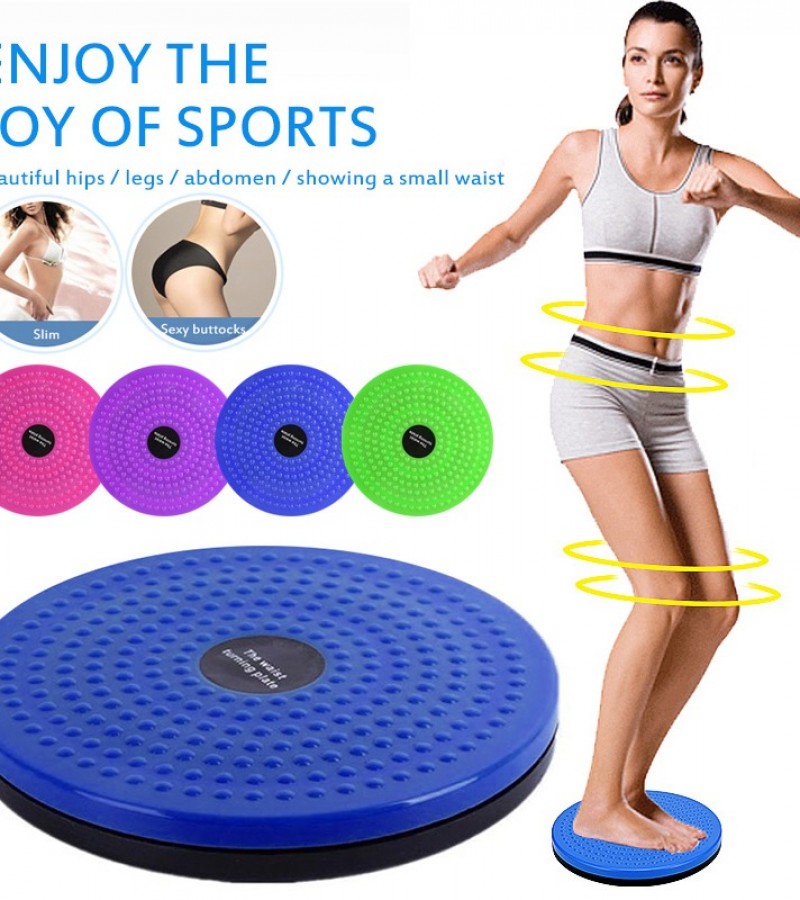 Waist Tummy Twister Disc & Tummy Trimmer For Exercise