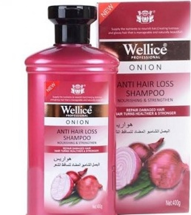 Wellice Onion Anti Hair Loss Shampoo - 400g