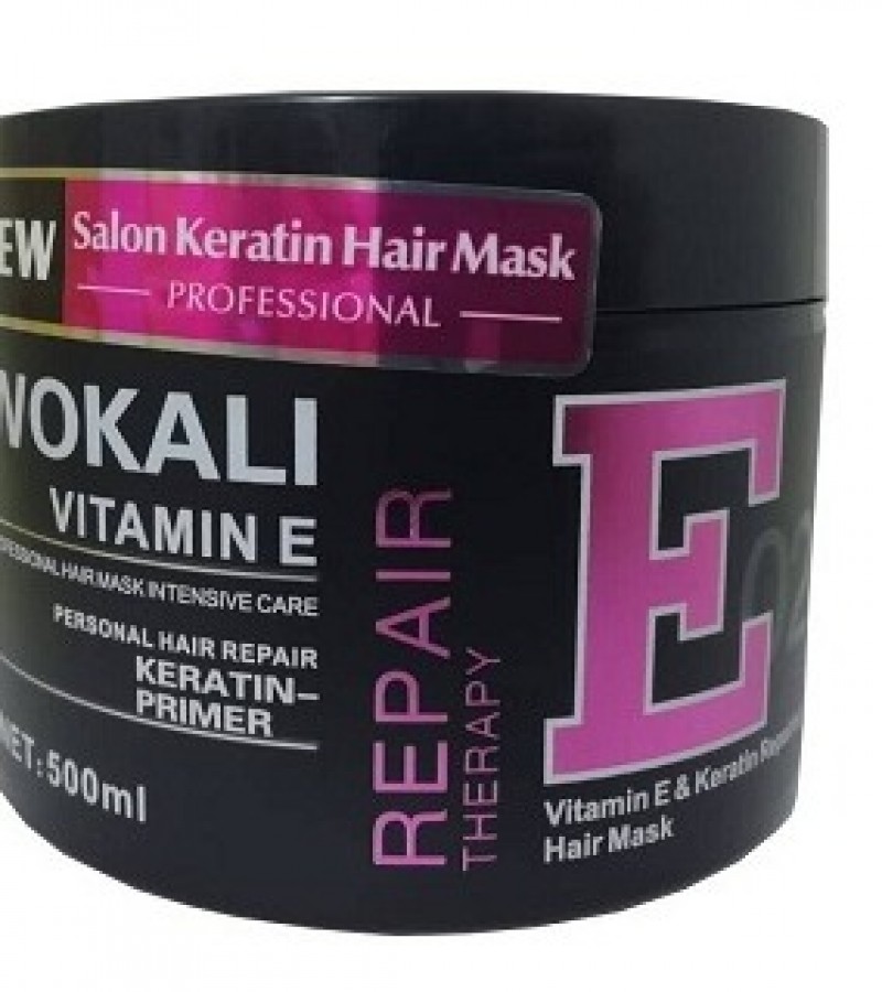 Wokali Vitamin E Salon Keratin Hair Mask