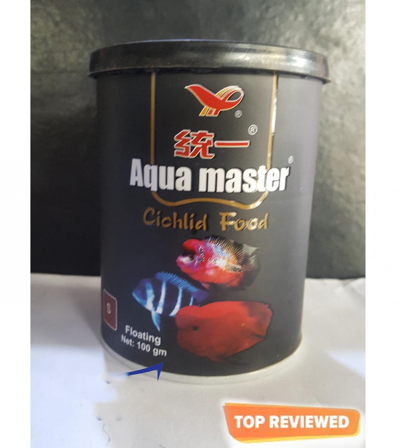 Aquamaster Red Parrot Fish & Cichlid Food Color Enhancer 100