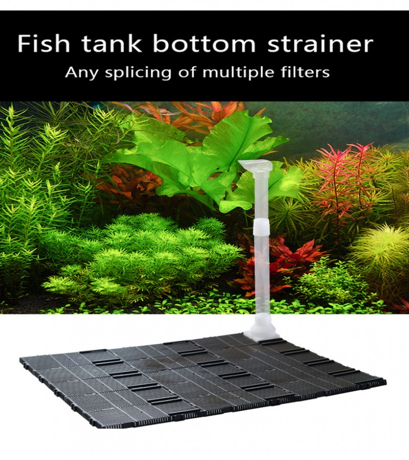 Aquarium Under Gravel Filter System For Equip Fish Tanks & Aquariums