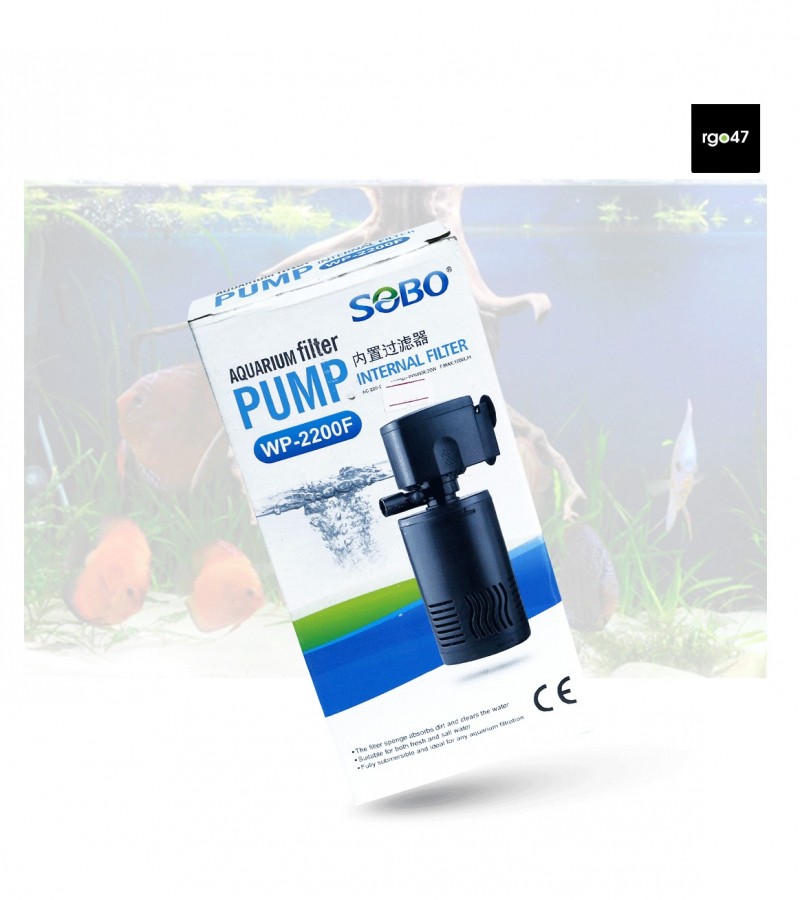 Sobo Wp 2200f Aquarium Internal Power Filter (Power-20w)