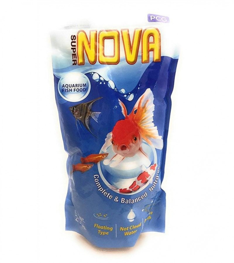 Super Nova Aquarium Fish Food 200 Gram