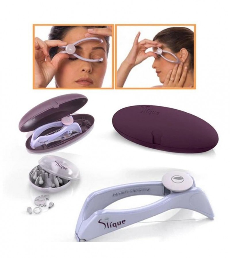 Silque Hair Threading Kit For Women - Purple - Sale price - Buy online in  Pakistan 