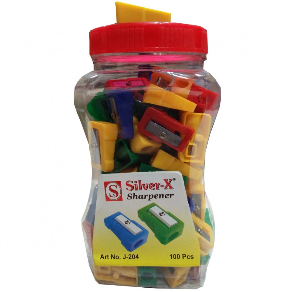 Silver-X Sharpener Box For Sharp Lead Pencil - 100 Pieces