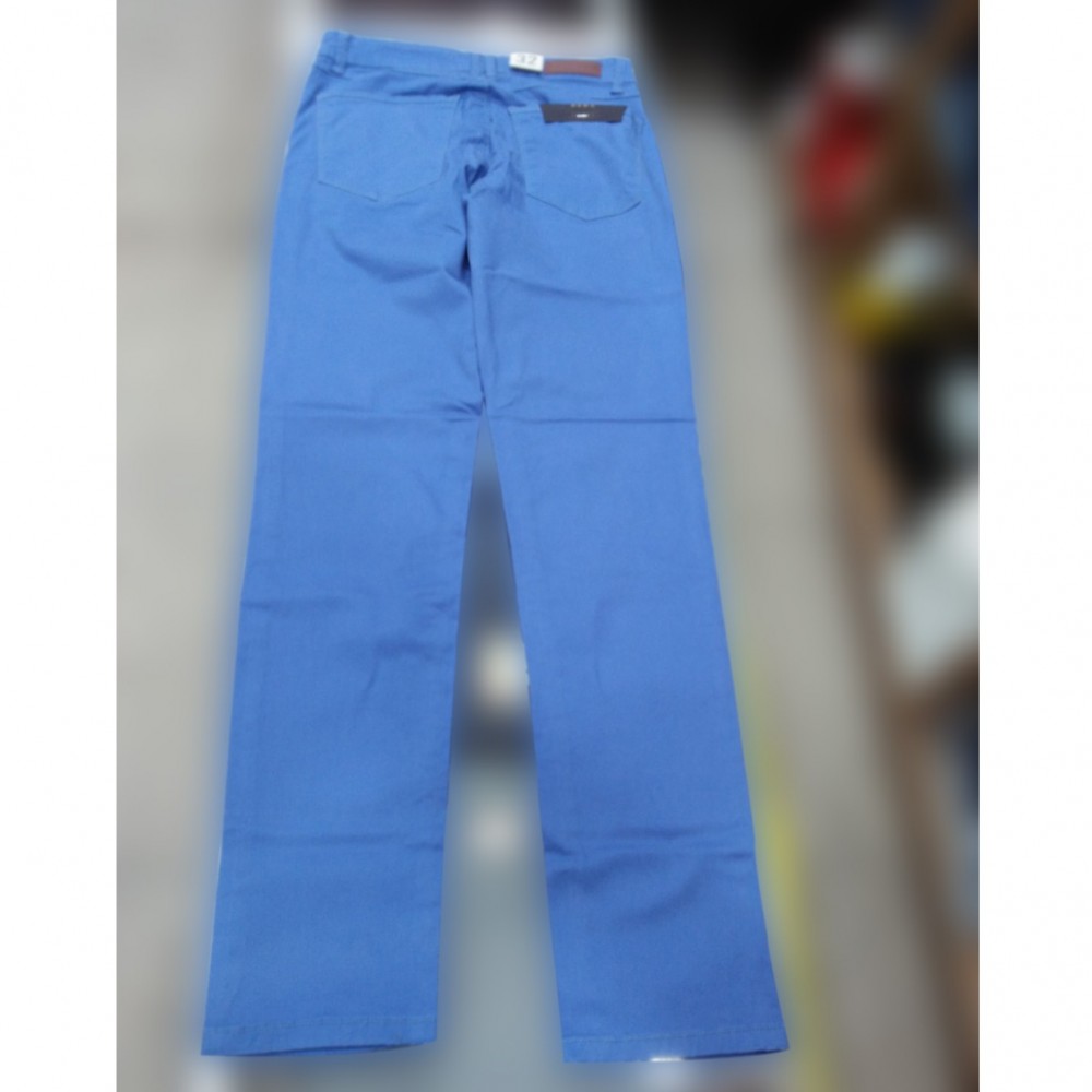 Slim Fit Cotton Pant For Men - Sky Blue - 30” to 36”