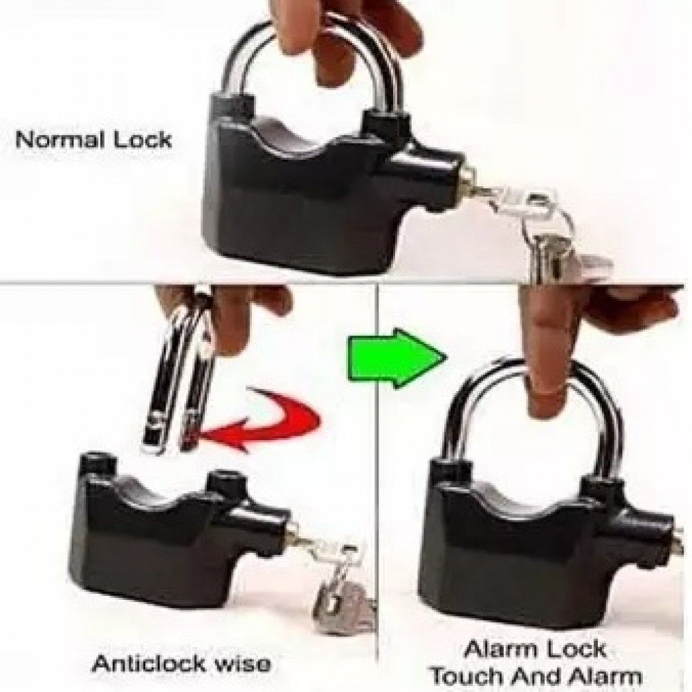 Smart Alarm Security Lock