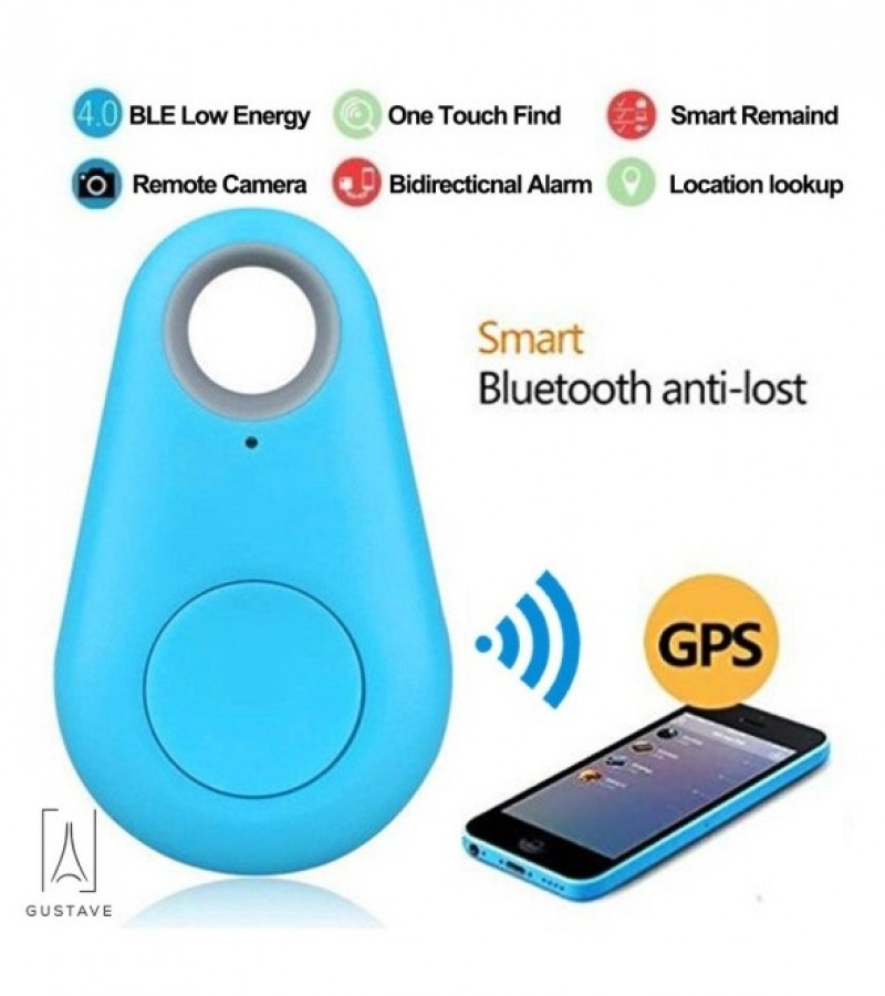 Smart Tag Bluetooth Finder Bag Wallet pet Key Finder Blue