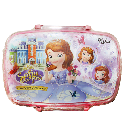 Sofia the First Themed Lunch Box For Little Girls - Pink