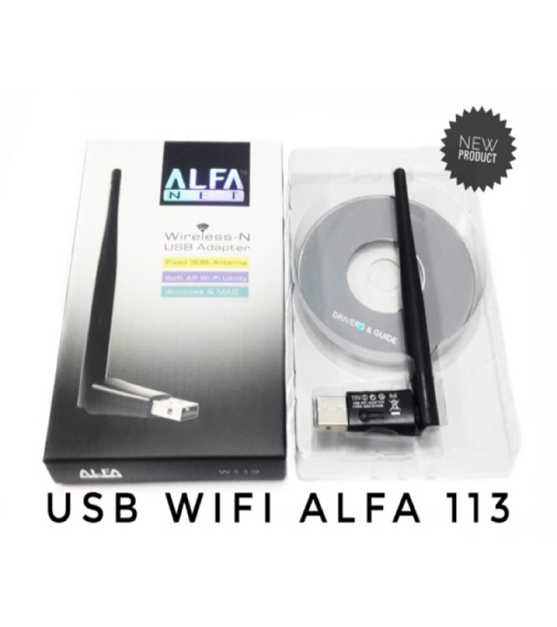 Alfa USB 2.4G Wireless Wi-Fi Catcher Receiver USB 2.0 LAN CARD
