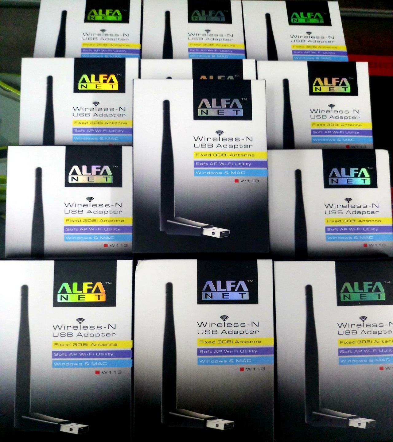 Alfa USB 2.4G Wireless Wi-Fi Catcher Receiver USB 2.0 LAN CARD