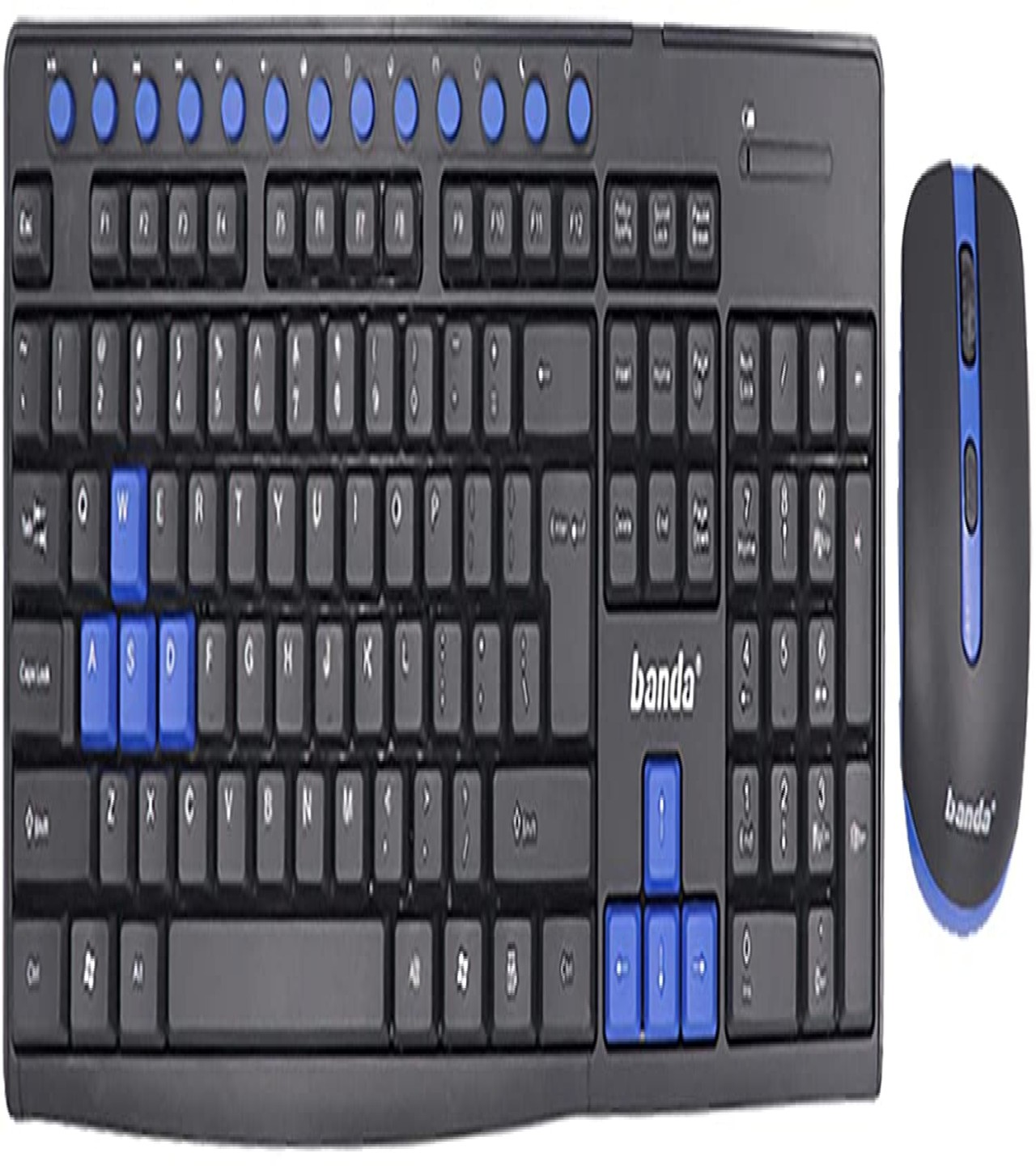 Banda Wireless Keyboard & Mouse Combo (W400)