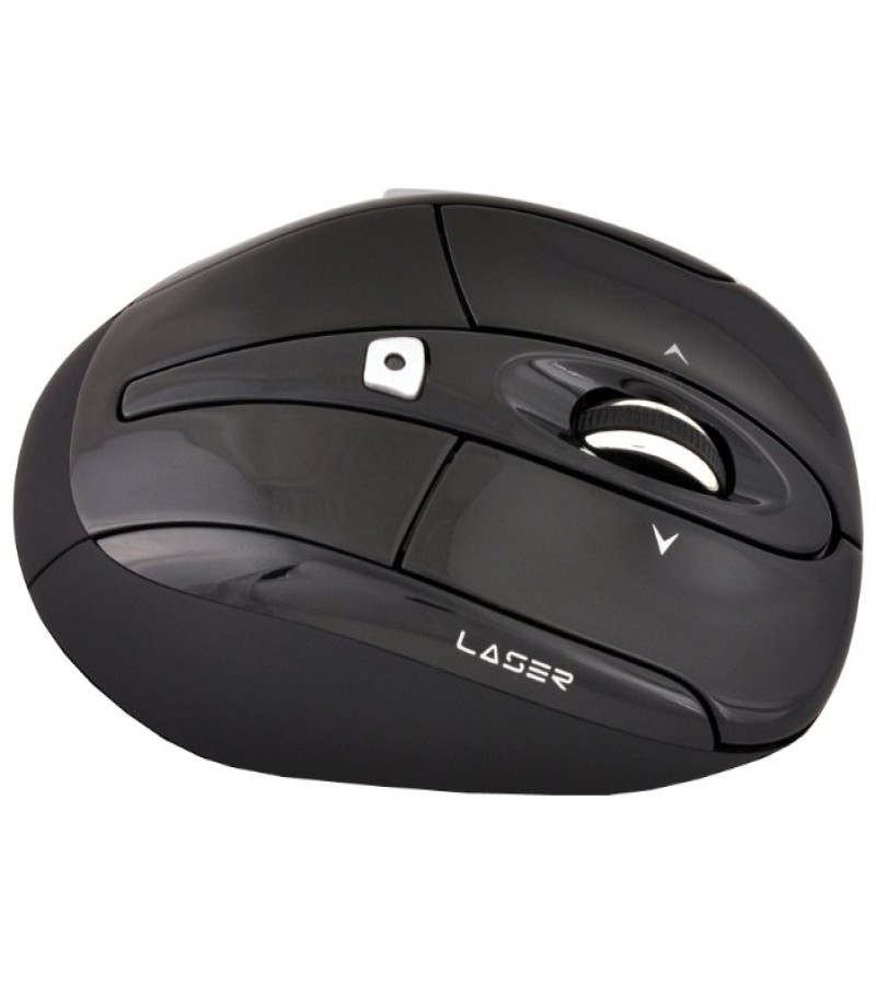 Gear Head LMT3600BLK Laser Wireless Mouse - 2.4 GHz, Tilt-Wheel, Black